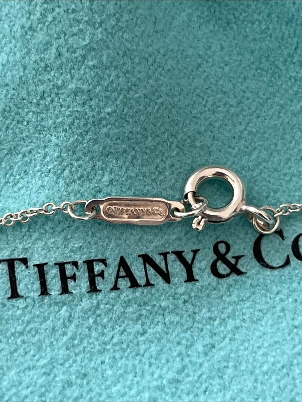 Tiffany & Co. Mini Infinity Necklace in Sterling Silver - 30-inches - Picture 4 of 5